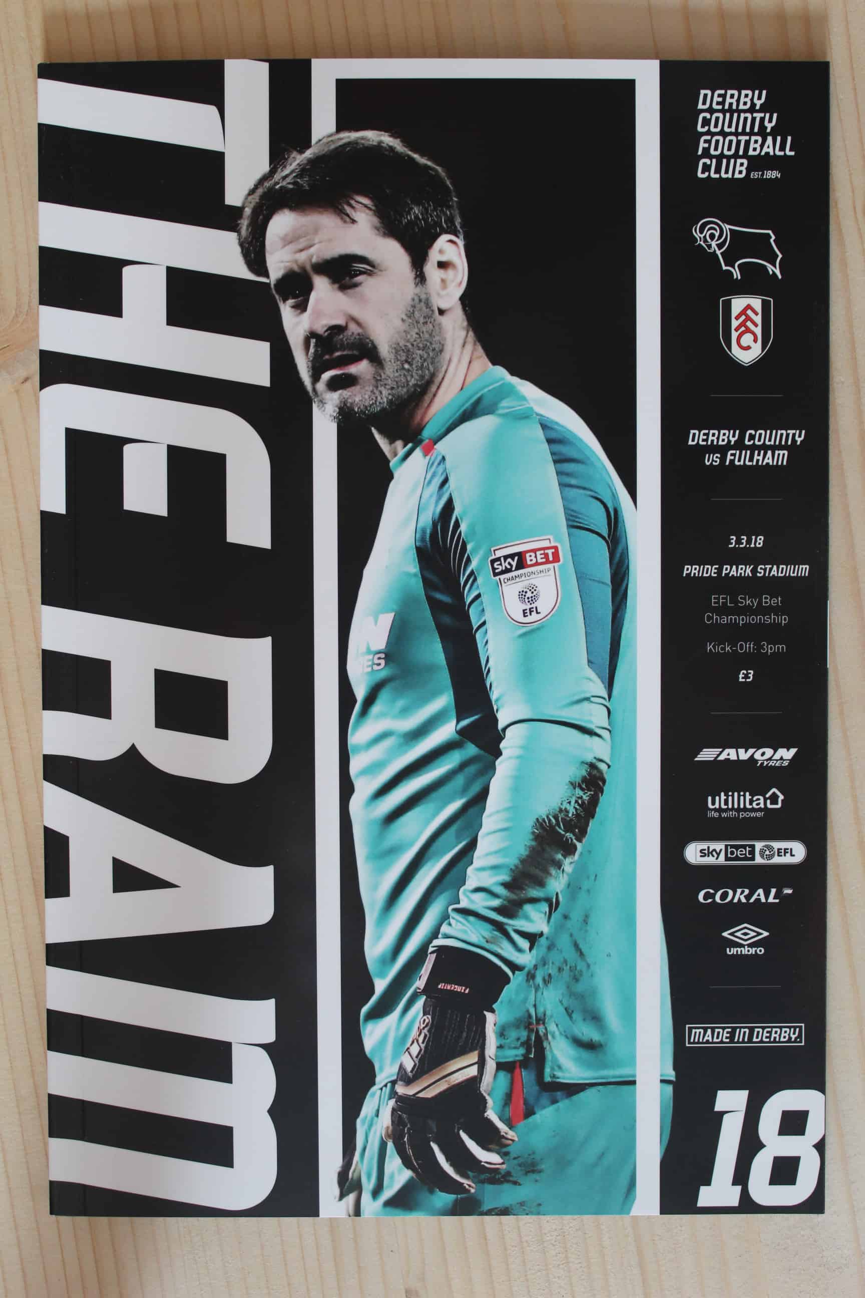 Derby County FC v Fulham FC